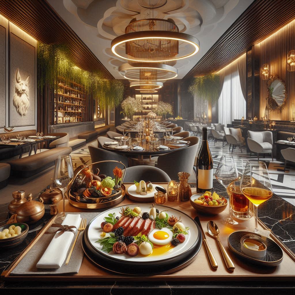 Culinary Experience Through Sophisticated Hotel Design